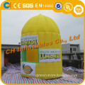 Used inflatable lemon tent ,inflatable tent , inflatable lemon kiosk , lemon booth for sale